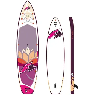 F2 SUP Board Stand Up Paddle Board Lotus 323 x 0,11 m lila