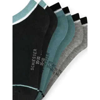 SCHIESSER Sneakersocken "Uni" in sortiert 1 | Gr.: 35-38