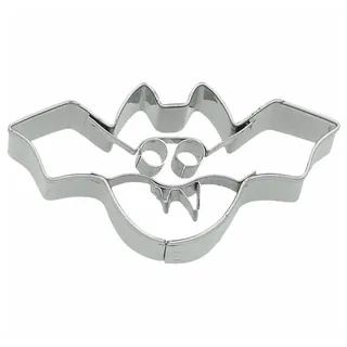 RBV Birkmann Birkmann, Ausstechform Fledermaus, Ausstechform zum Ausstechen und Dekorieren von Plätzchen, Marzipan, Fondant, Edelstahl, spülmaschinengeeignet, Größe:7 cm...