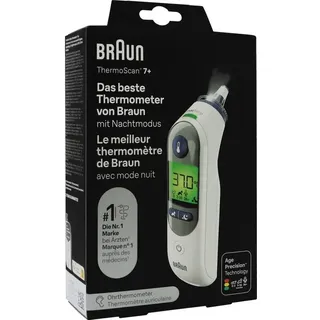 Braun ThermoScan 7+ Infrarot-Ohrthermometer