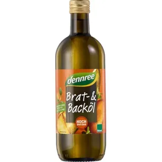 dennree Brat- & Backöl high oleic Sonnenblumenöl bio 1L