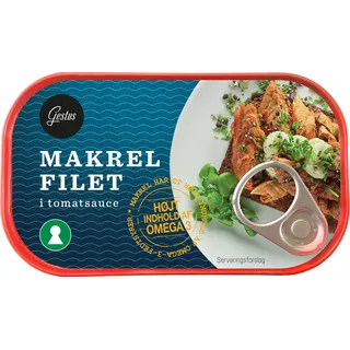 Gestus Makrelenfilet in Tomatensauce 125 g - 125 g