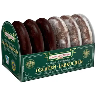 Haeberlein Metzger 200g Feine Nürnberger Oblaten Lebkuchen 2fach