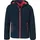 Softshell Jacke Blue-Red Kiss 110