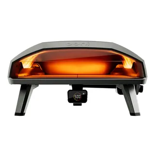 ooni Koda 2 Max Pizzaofen - schwarz/silber, für Pizzen bis ca. Ø 50cm