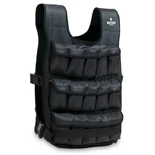 Matchu Sports Verstellbare Gewichtsweste 20 kg für Erwachsene