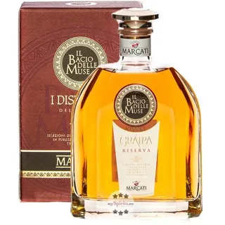 Gagliano Marcati Marcati Grappa Riserva „Il Bacio delle Muse“ 1,5l in Geschenkbox