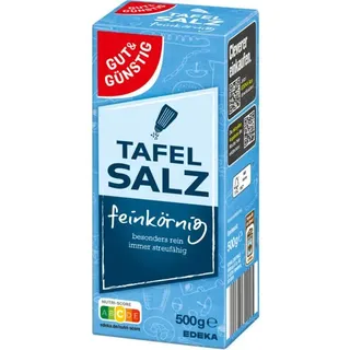 Gut&Günstig Tafelsalz 500 g