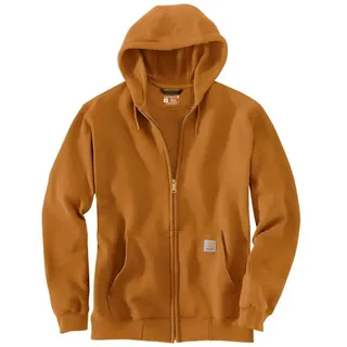 CARHARTT Midweight Zip Hoodie Herren Braun L