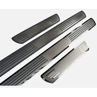 LiYeeYP 4 Stück Auto Einstiegsleisten Schutz, für Ford Transit/Tourneo Custom 2023-2024 2025, Edelstahl Material Autotürschwellenleiste Schwellerleisten Auto Zubehör