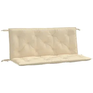 vidaXL Bankauflage 120 x 50 x 7 cm beige 2 St.