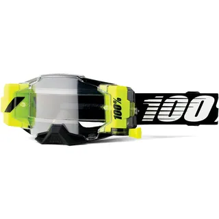 100% Armega Forecast Brille, schwarz-gelb für Männer