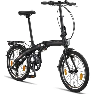 licorne bike gmbh Licorne Bike Phoenix 20 Zoll Aluminium-Faltrad-Klapprad, Scheibenbremse, Discbremse, V-Bremse Faltfahrrad-Herren-Damen, 7 Gang Kettenschaltung ...