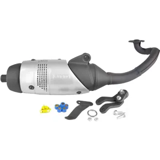 LeoVince Scoot-Topf LEOVINCE Touring für MBK 50 OVETTO 2T, Flipper Yamaha 50 Neo 2T (Ref. 5515)