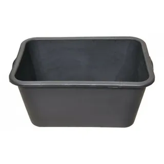 10x Mörtelkasten 65 Liter schwarz Mörtelkübel Betonmischer Mörtelwanne Kübel neu