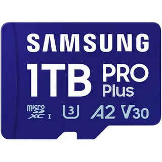 Samsung PRO Plus 1TB microSD-Karte + SD-Adapter,