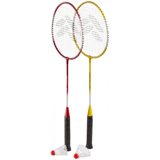 TecnoPro Badminton Schlägerset Speed 200 (181 gelb)