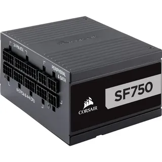 Corsair SF750 SF Series Vollmodulares 80 Plus Platinum Netzteil (750 Watt) schwarz (EU)