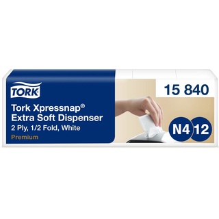 TORK Servietten Xpressnap® Extra Soft hochweiß 2-lagig 16,5 x 10,65 cm 500 St.