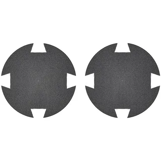 Fiorky 2er-Pack Lüfter-Staubfilter, atmungsaktive Belüftung, Kühlventilator, Staubnetz, PVC-Lüfter, staubdichte Abdeckung for PS5 Slim for Play”-“Station 5 Slim