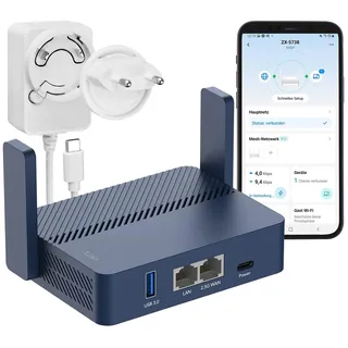 7links Dualband-WiFi-6-Reiserouter