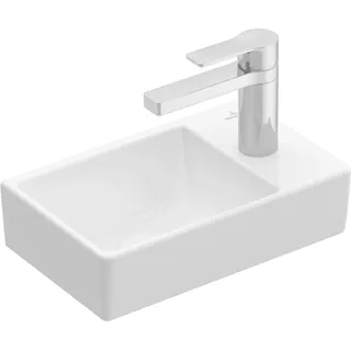 Villeroy & Boch Avento 36 x 22 cm Becken links, weiß