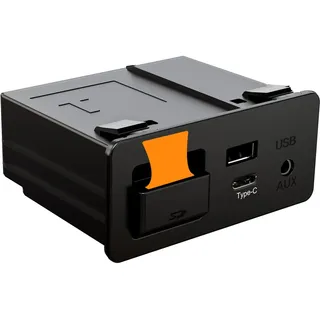 Type-C Mazda Wireless Carplay Nachrüstkit, TK78-66-9U0C OEM Media Hub für das MZD Connect System, kompatibel mit Mazda 3/6/CX3/CX5/MX5 2015-2020 (unterstützt nur Wireless Carplay, KEIN Android Auto)