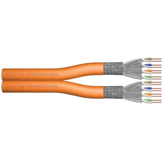 Digitus CAT 7 S/FTP Verlegekabel, 500 m, Duplex,