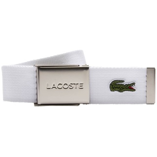 Lacoste Casual Woven Strap W110 Bright White - kürzbar