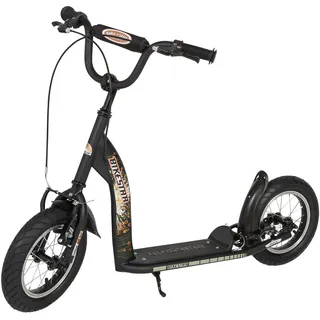 tretroller-laden Sport Edition 12" schwarz matt
