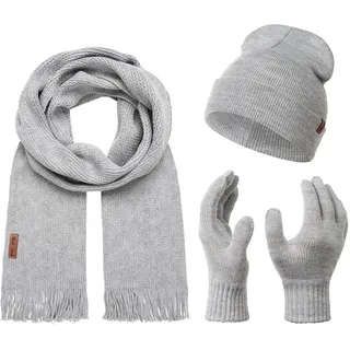 Rock Creek Schal Mütze Handschuhe Set Winterset