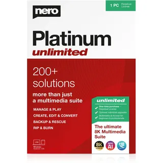 Nero Platinum Unlimited - [PC]