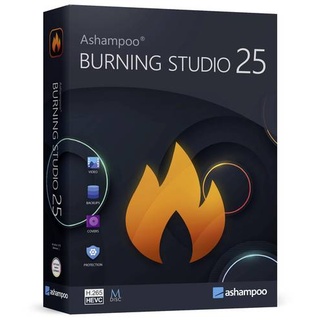 Ashampoo Burning Studio 25 Vollversion, 1 Lizenz Windows Brenn-Software