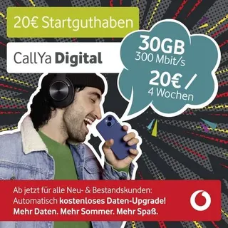 Vodafone Prepaid-Karte ohne Vertragsbindung