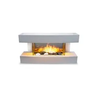 Elektrokamin weiß B/H/L: ca. 30x53,5x90,5 cm ca. 2000 W - weiß