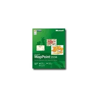 MS MapPoint 2004 CD W32 European Maps