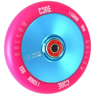 core action sports Core Hollow V2 Stunt-Scooter Rolle 110mm Hellblau/PU Pink - Blau