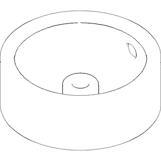 Dornbracht Kaschierung Leuchte 082730504-06 platin matt