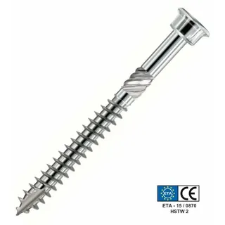 Theilo - Terrassenschraube Edelstahl Sopafix 5,0 X 70 Mm 100 Stück Geprüfte Qualität