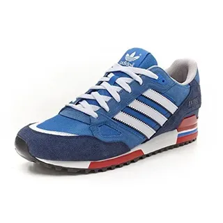 Adidas Originals Herren-ZX 750 Schuhe (40 2/3, blau / rot / weiß) - 40.5 EU