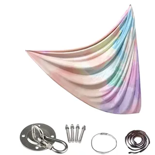 Ersatztuch, Yoga Hängematte ohne Zubehör, 59.06 Zollzum Aufhängen, hochwertiges Nylon, Hängematte Set, Aerial Swing Air Fliegen, Schaukel Indoor, Schaukeltuch, Schaukel Hammock Swing, 200