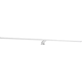 sebson LED Spiegelleuchte 120cm mit Schalter - Bad IP44 neutralweiß 4000K 15W 1300lm - Aufbauleuchte Spiegelschrank Beleuchtung - Badezimmer Schminklicht