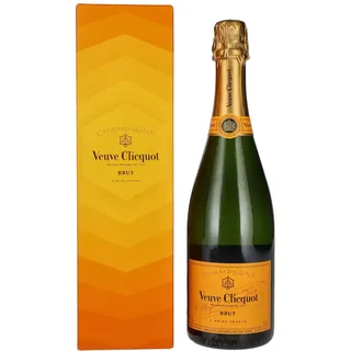 Veuve Clicquot Champagne Brut Yellow Label 12% Vol. 0,75l in Geschenkbox