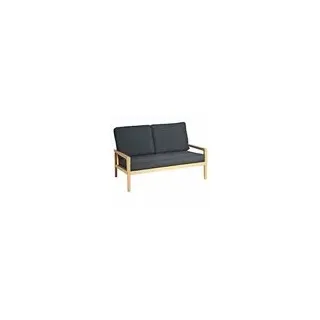 Alexander Rose ROBLE 2-SITZER SOFA mit Kissen charcoal oder oatmeal