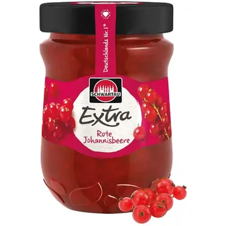 Schwartau Extra Rote Johannisbeere, Konfitüre, 340g