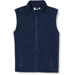 Playshoes Fleece Weste Unisex Kinder Outdoor-Oberteil, dunkelblau, 92