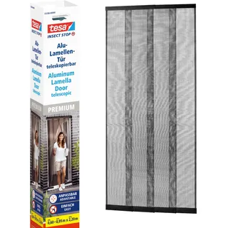 Tesa Insektenschutz Lamellentür 95 x 220 cm Anthrazit