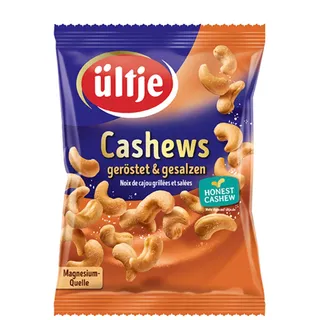 ültje Cashewkerne, geröstet und gesalzen Nüsse 150,0 g, 1 St.