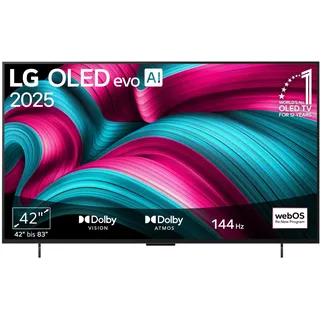 OLED42C5ELB 42" 4K OLED evo AI Smart TV C5