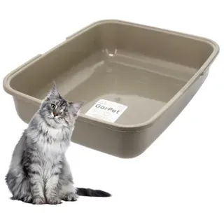 GarPet Katzentoilette XXL Grau